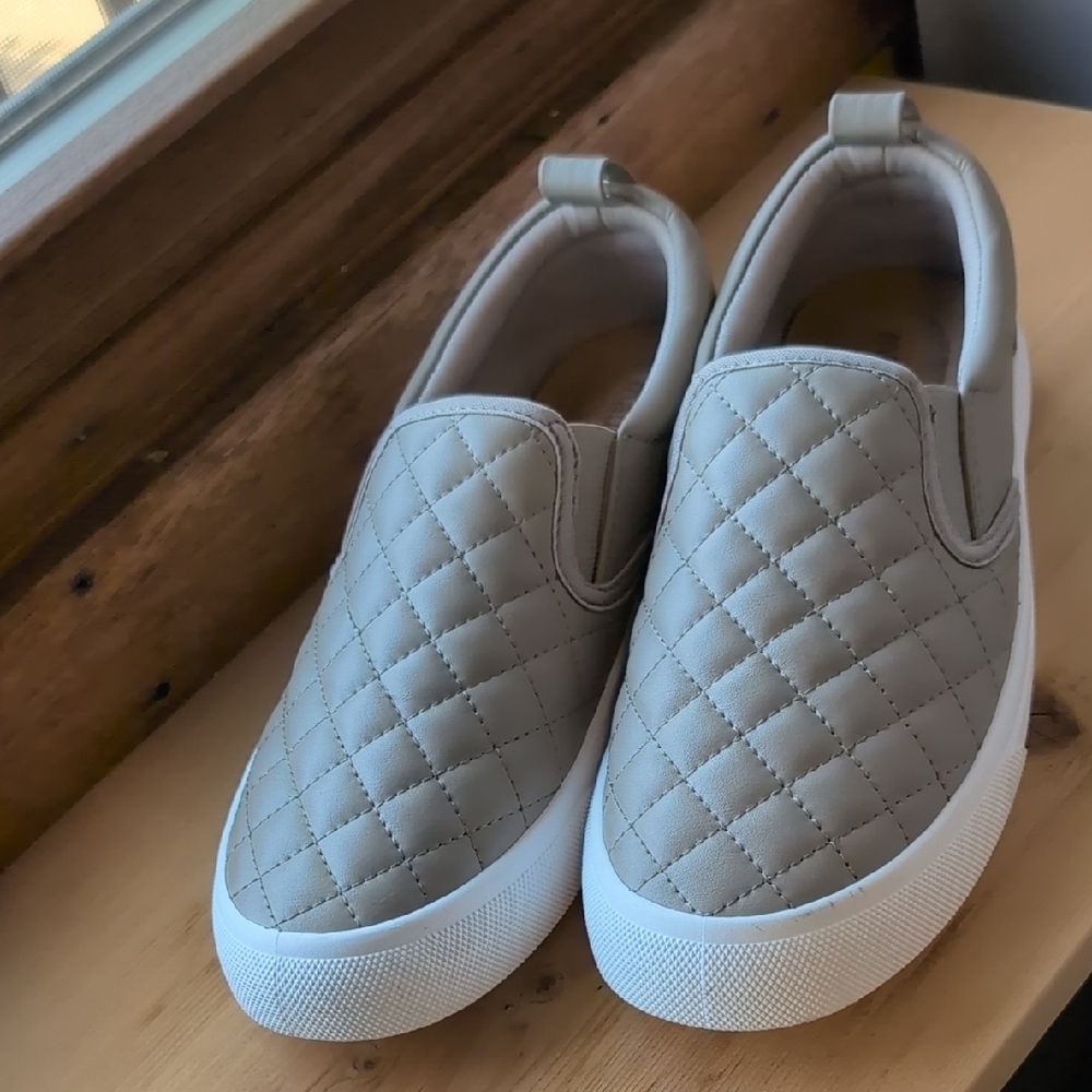 Quilted Slip-On Shoes NWOT